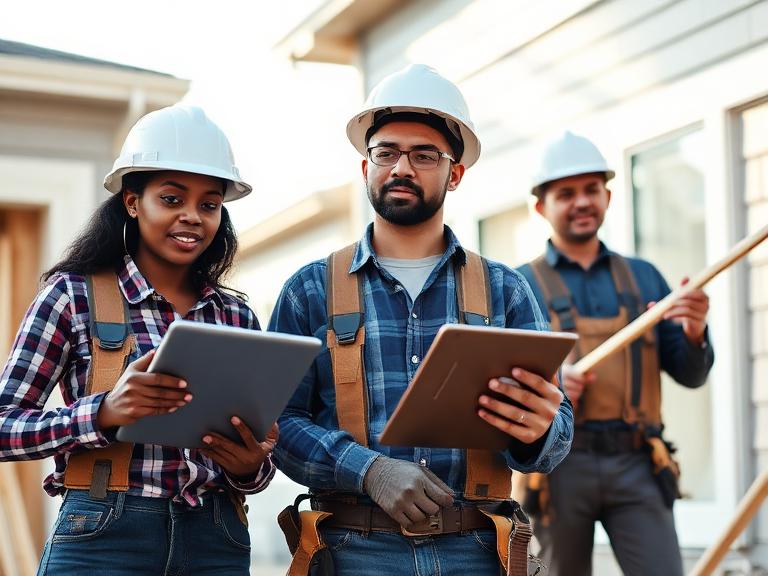 General Contracting services illustration
