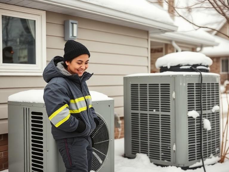HVAC services illustration